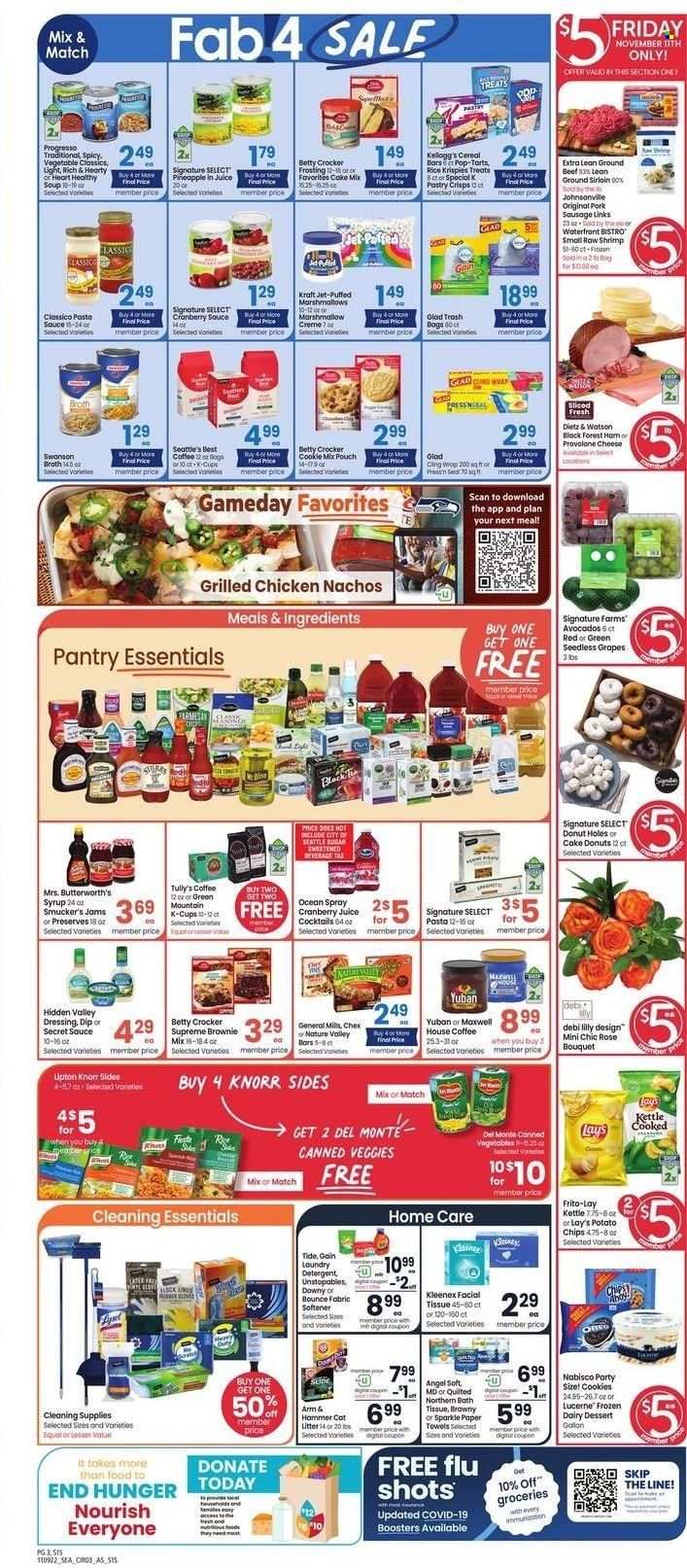 Safeway (WA) Weekly Ad Flyer Specials November 9 to November 15, 2022