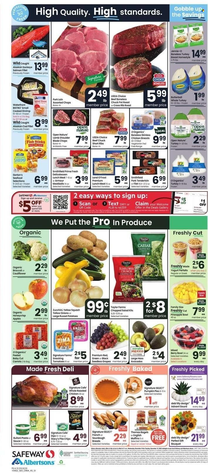 Safeway (WA) Weekly Ad Flyer Specials November 9 to November 15, 2022