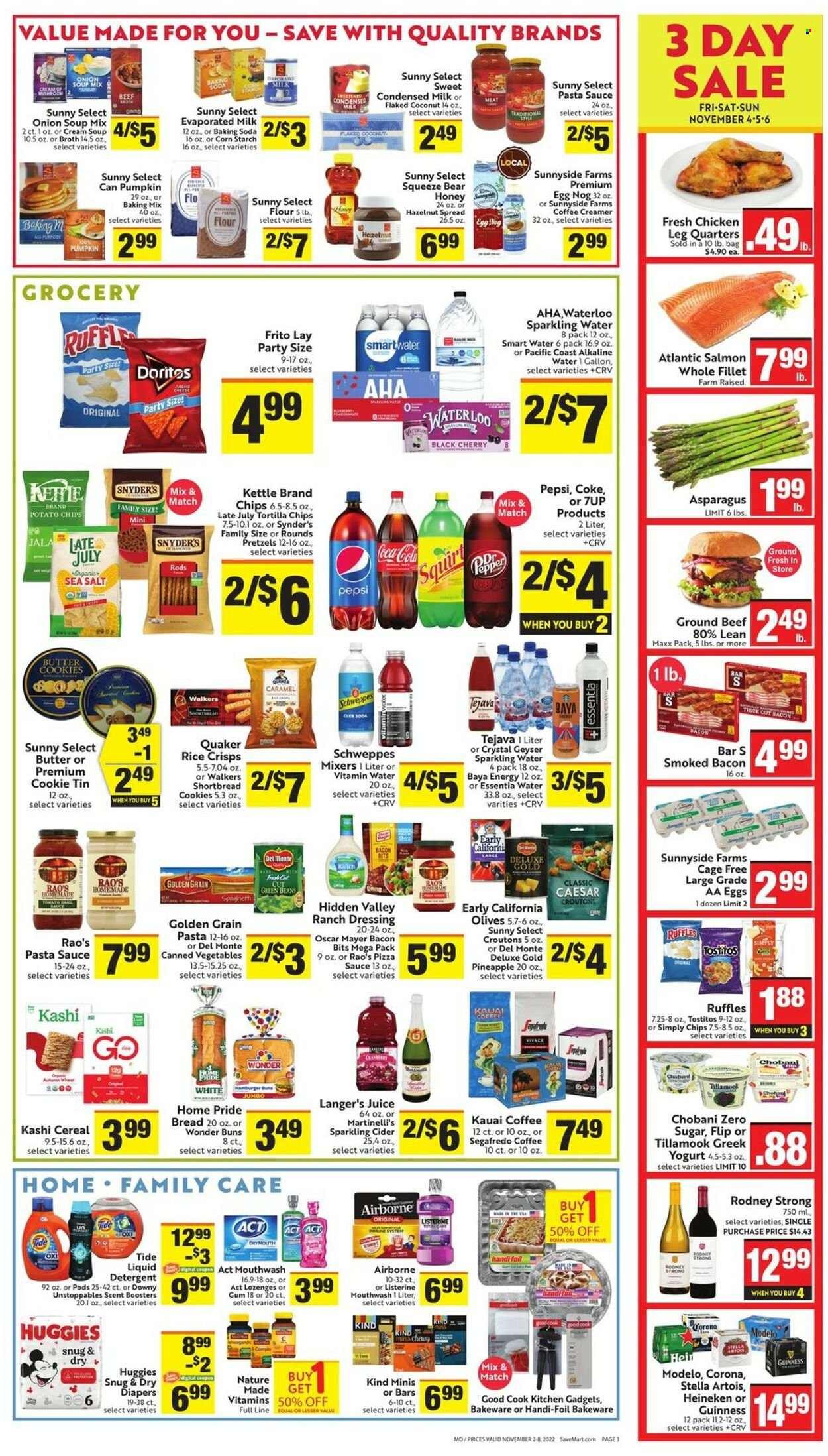 Save Mart (CA, NV) Weekly Ad Flyer Specials November 2 to November 8, 2022