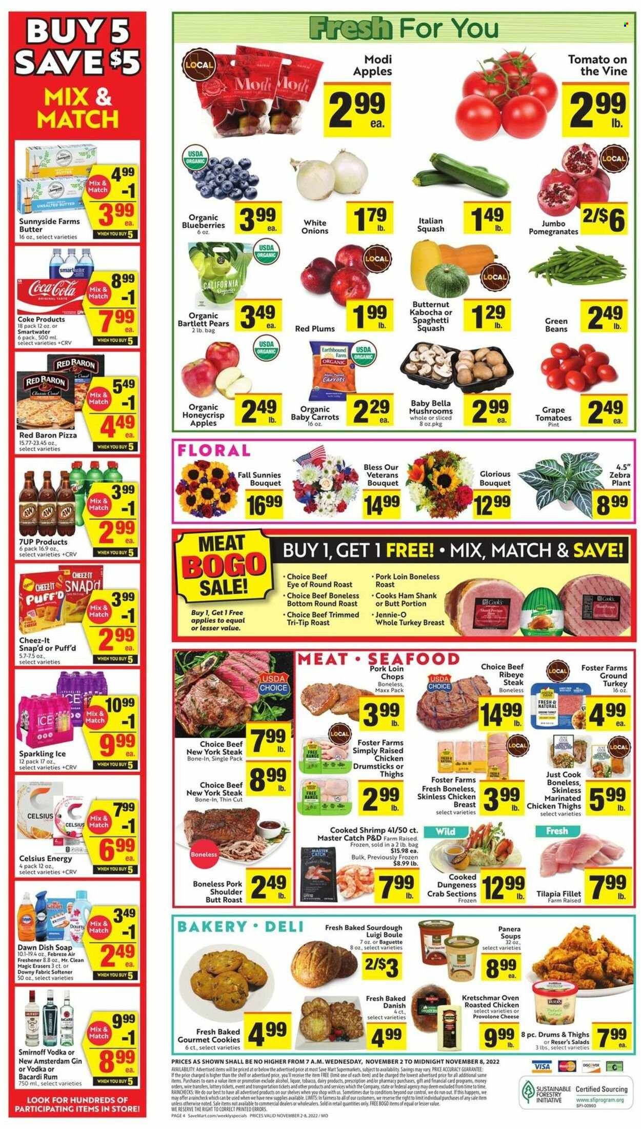 Save Mart (CA, NV) Weekly Ad Flyer Specials November 2 to November 8, 2022