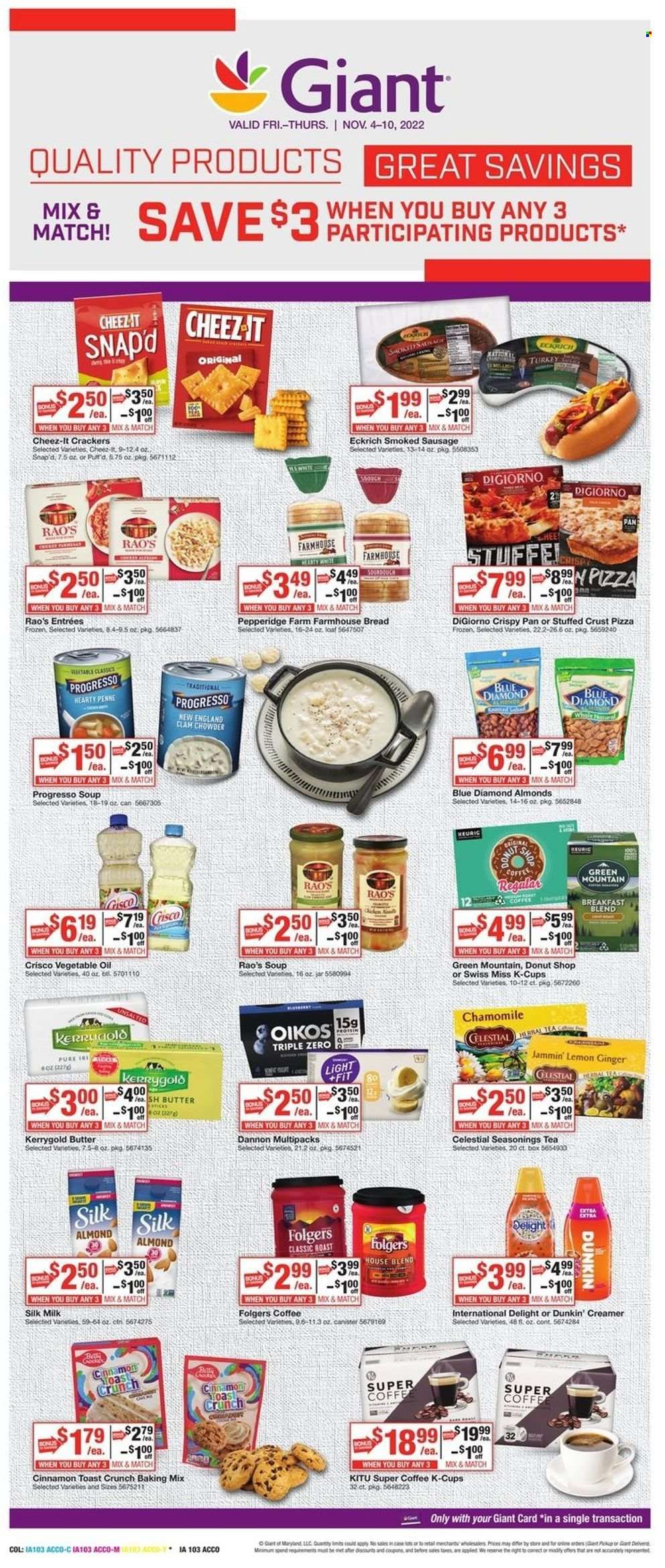 Giant Food (DE, MD, VA) Weekly Ad Flyer Specials November 4 to November 10, 2022