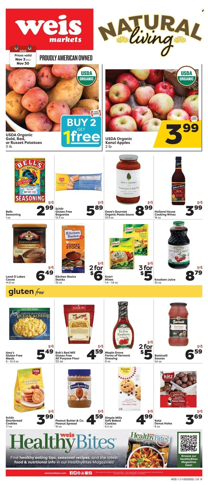 Weis (MD, NY, PA) Weekly Ad Flyer Specials November 3 to November 30, 2022