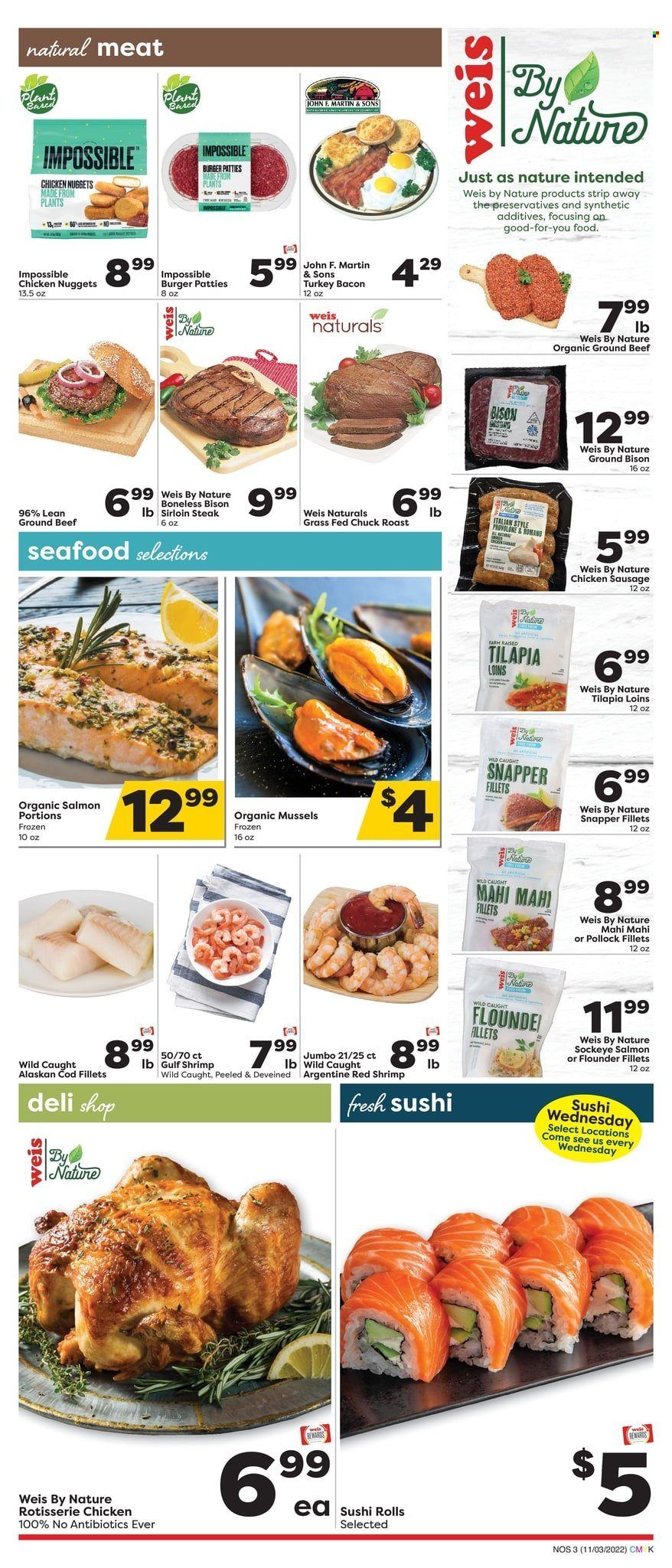 Weis (MD, NY, PA) Weekly Ad Flyer Specials November 3 to November 30, 2022
