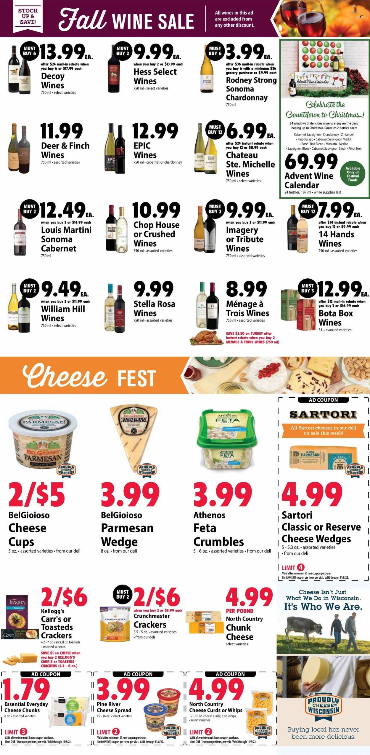 Festival Foods (WI) Weekly Ad Flyer Specials November 2 to November 8, 2022