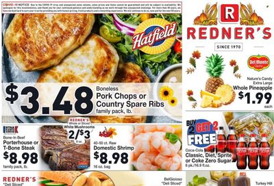 Redner's Markets (DE, MD, PA) Weekly Ad Flyer Specials November 3 to November 9, 2022