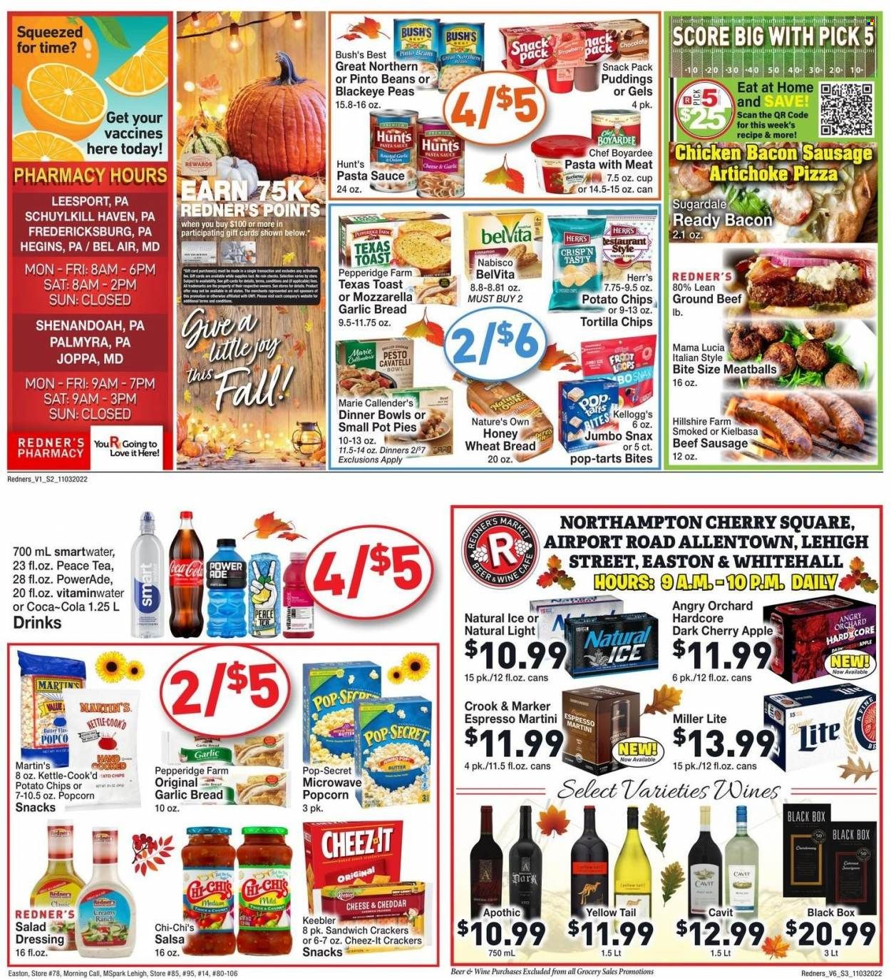 Redner's Markets (DE, MD, PA) Weekly Ad Flyer Specials November 3 to November 9, 2022