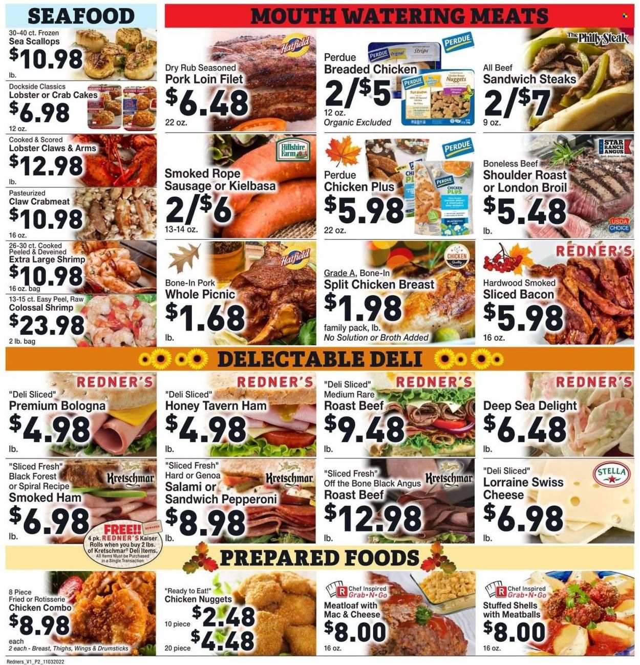 Redner's Markets (DE, MD, PA) Weekly Ad Flyer Specials November 3 to November 9, 2022