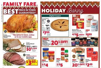 Family Fare (MI) Weekly Ad Flyer Specials November 6 to November 12, 2022