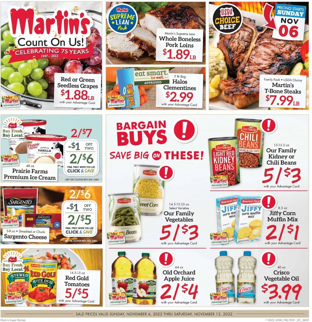 Martin’s (IN, MI) Weekly Ad Flyer Specials November 6 to November 12, 2022