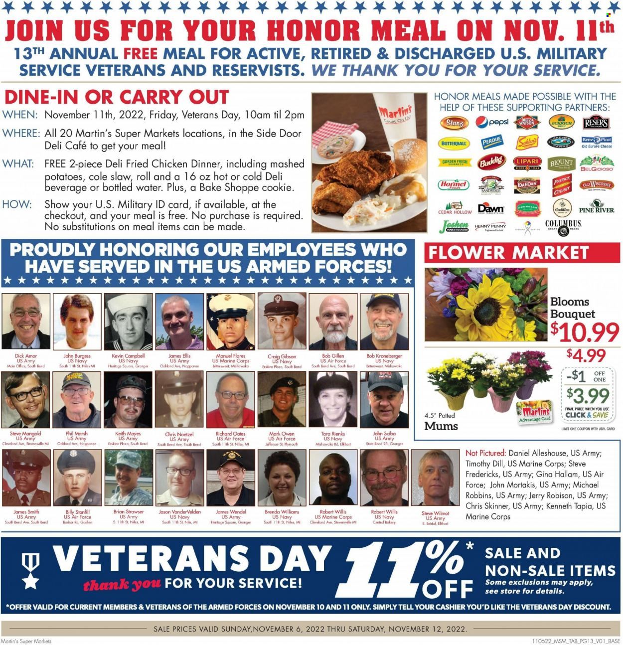 Martin’s (IN, MI) Weekly Ad Flyer Specials November 6 to November 12, 2022