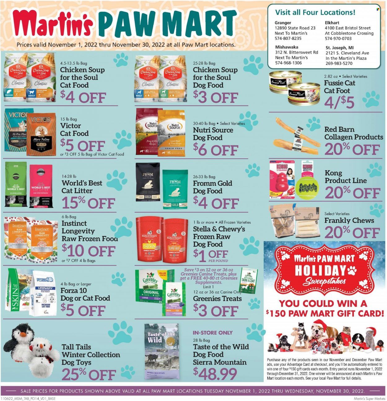 Martin’s (IN, MI) Weekly Ad Flyer Specials November 6 to November 12, 2022