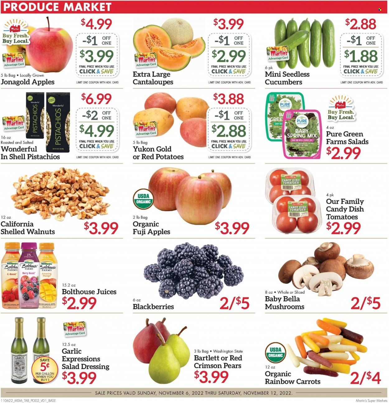 Martin’s (IN, MI) Weekly Ad Flyer Specials November 6 to November 12, 2022
