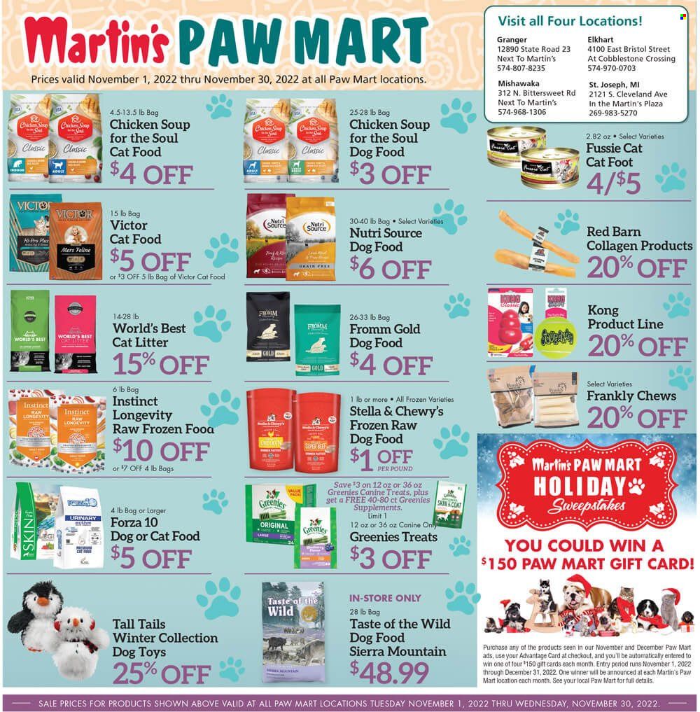 Martin’s (IN, MI) Weekly Ad Flyer Specials November 1 to November 30, 2022