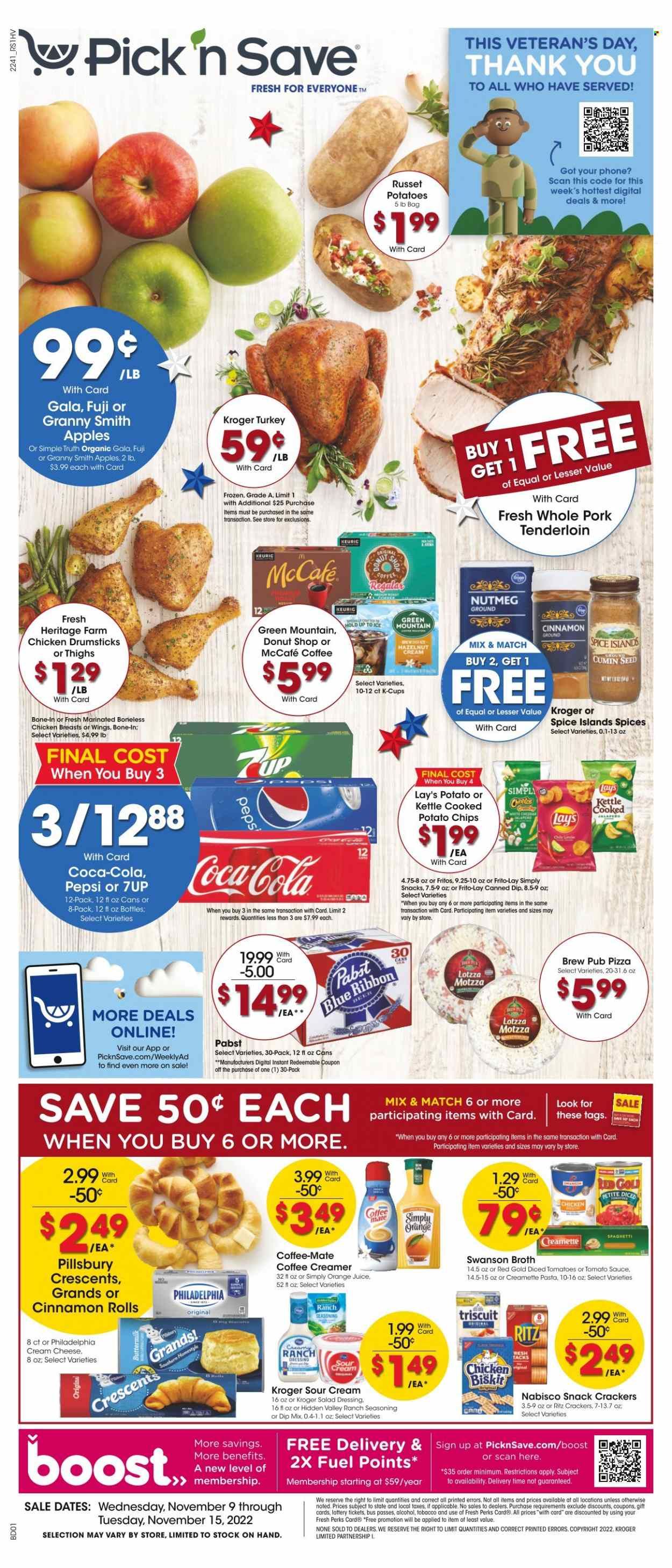 Pick ‘n Save (WI) Weekly Ad Flyer Specials November 9 to November 15, 2022