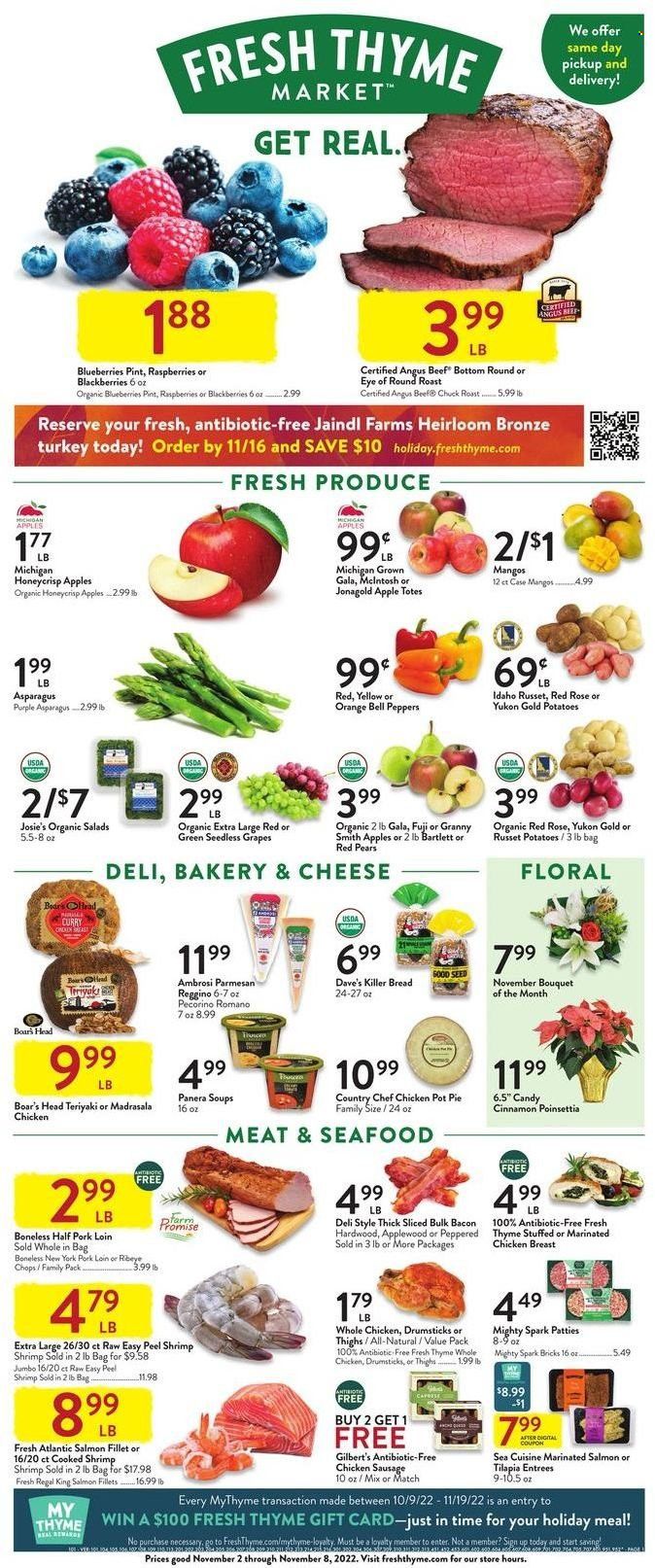 Fresh Thyme Weekly Ad Flyer Specials November 2 to November 8, 2022