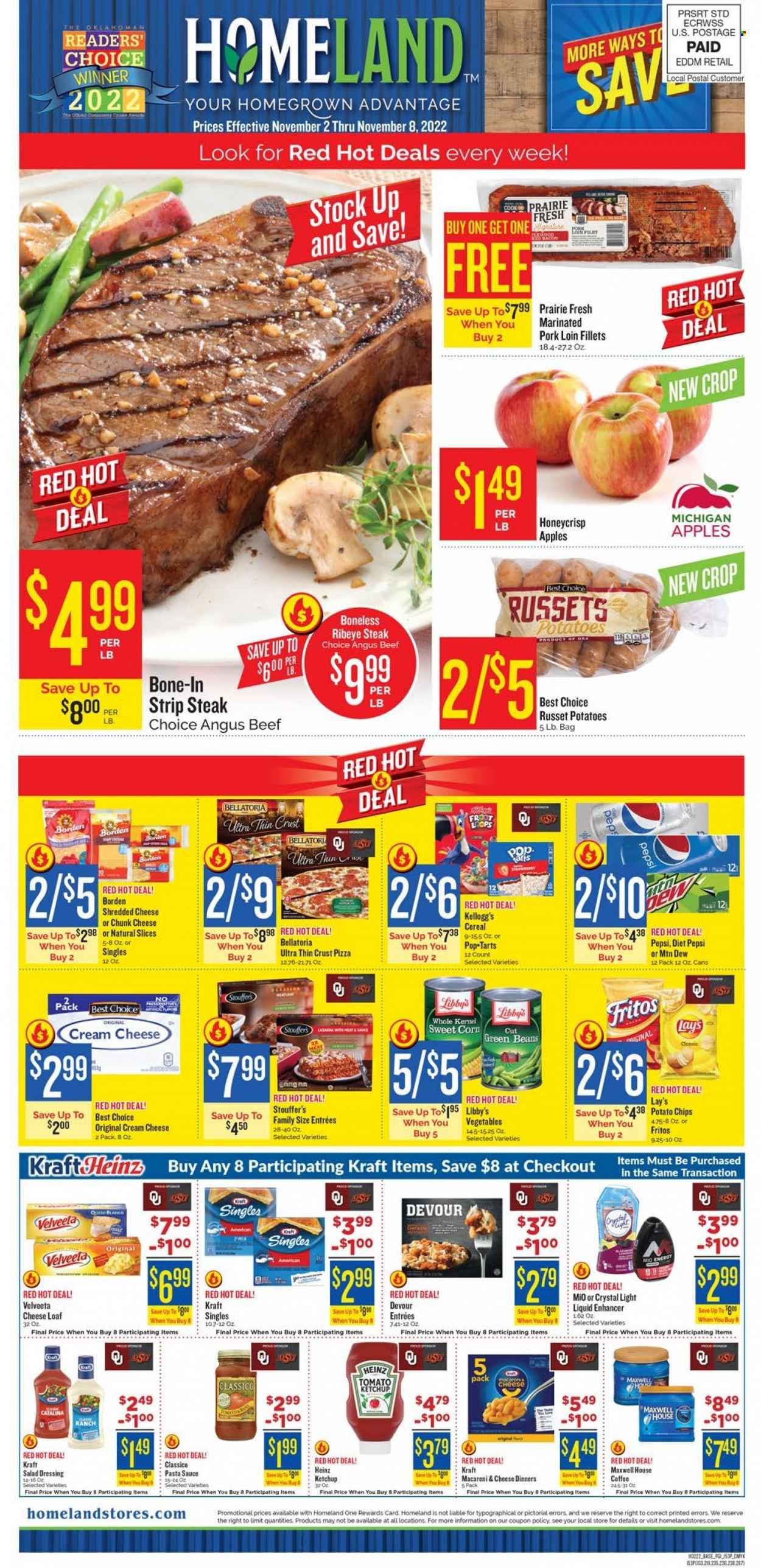 Homeland (OK, TX) Weekly Ad Flyer Specials November 2 to November 8, 2022