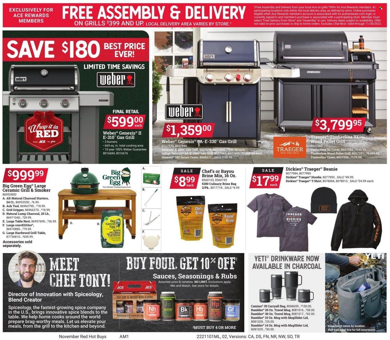 ACE Hardware Weekly Ad Flyer Specials November 1 to November 30, 2022
