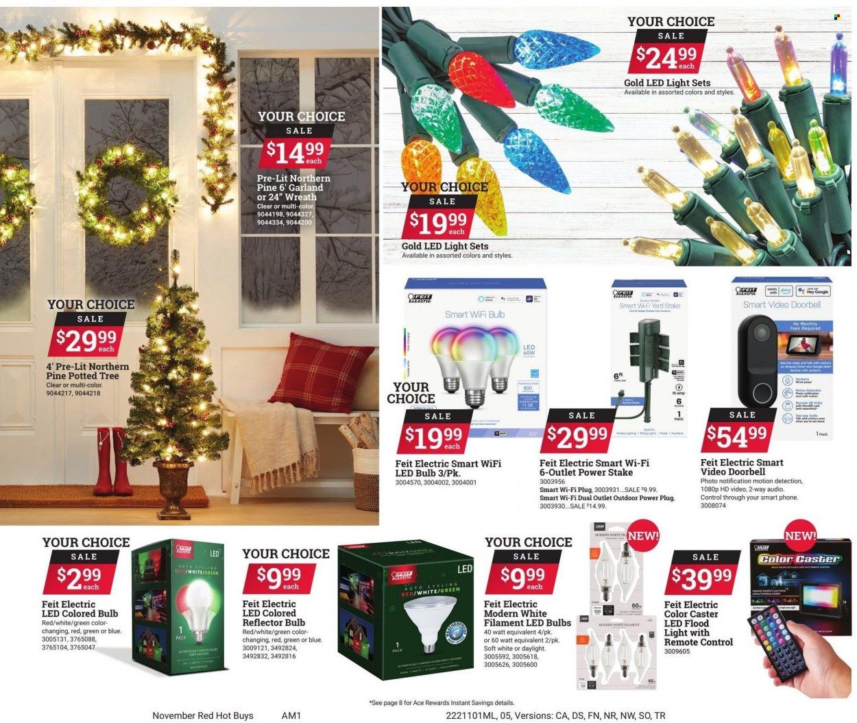 ACE Hardware Weekly Ad Flyer Specials November 1 to November 30, 2022