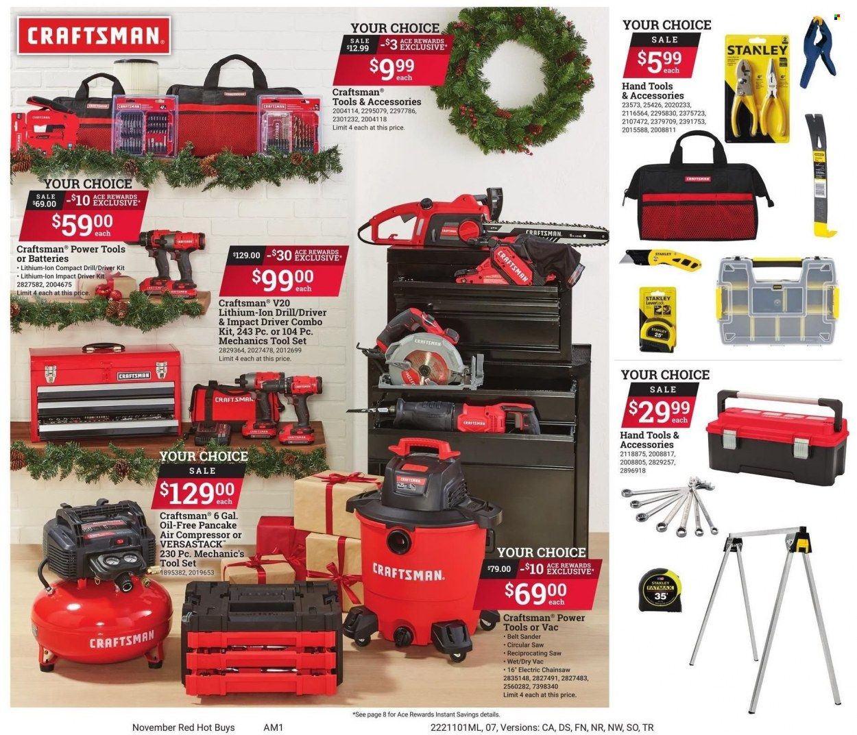 ACE Hardware Weekly Ad Flyer Specials November 1 to November 30, 2022