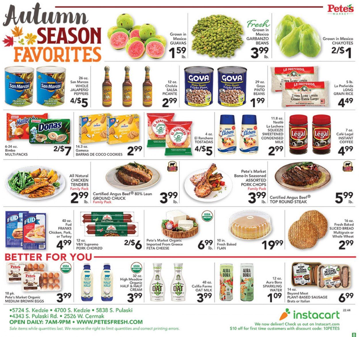 Pete's Fresh Market (IL) Weekly Ad Flyer Specials November 2 to November 8, 2022