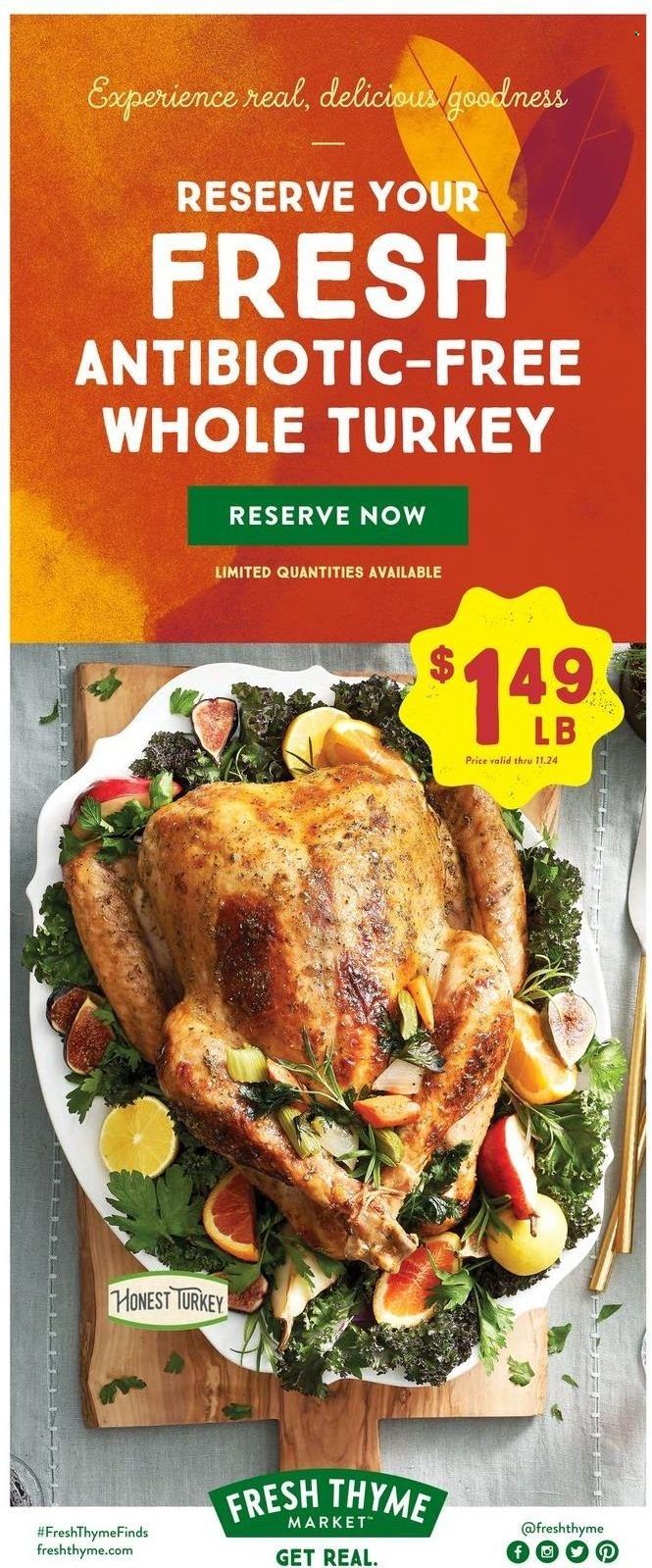 Fresh Thyme Weekly Ad Flyer Specials November 9 to November 15, 2022
