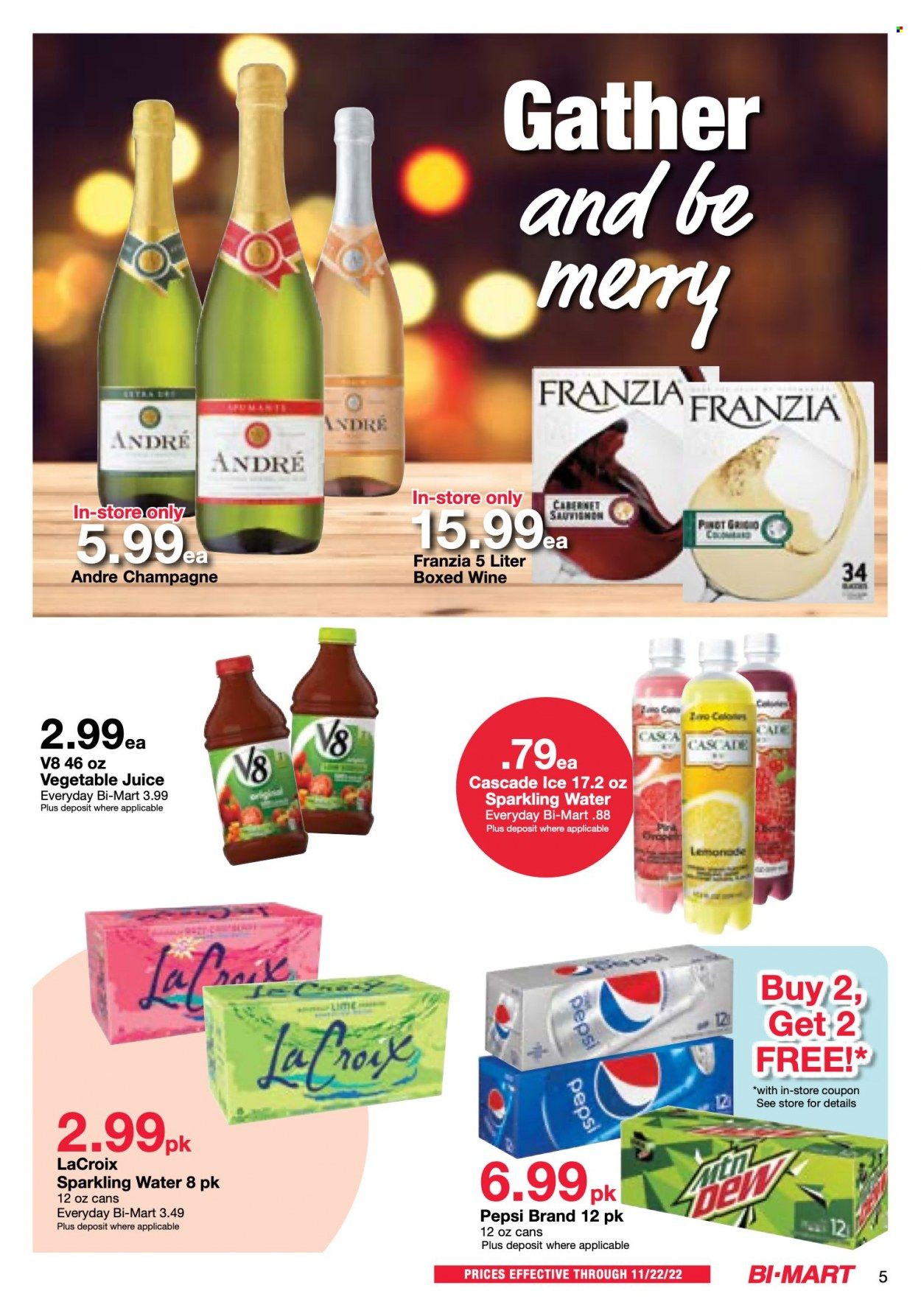 Bi-Mart (ID, OR, WA) Weekly Ad Flyer Specials November 8 to November 22, 2022