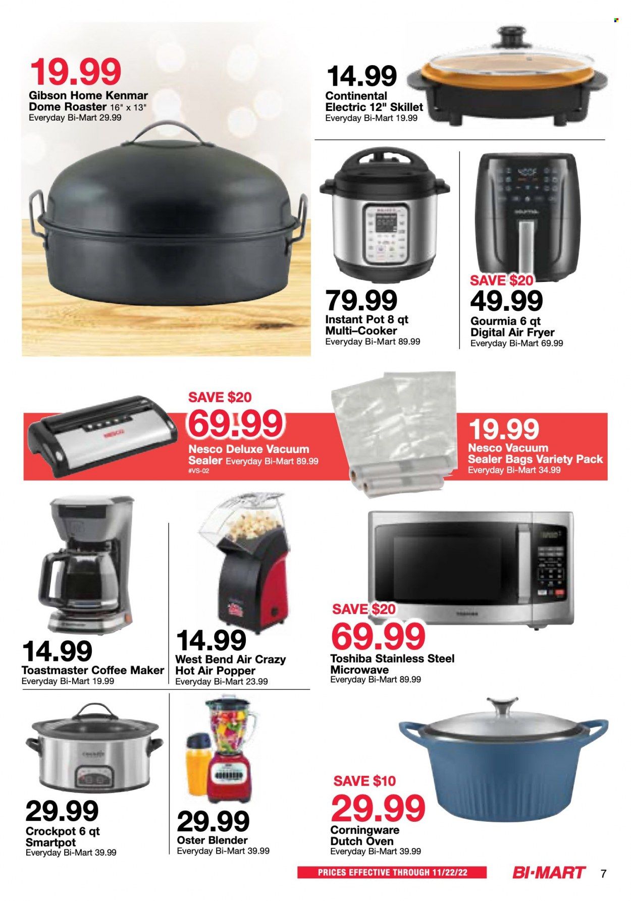 Bi-Mart (ID, OR, WA) Weekly Ad Flyer Specials November 8 to November 22, 2022