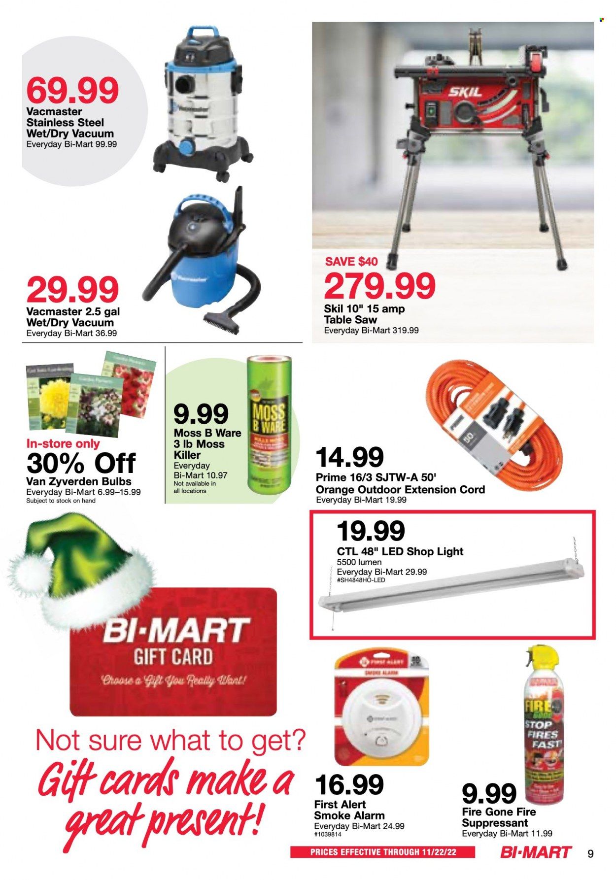 Bi-Mart (ID, OR, WA) Weekly Ad Flyer Specials November 8 to November 22, 2022