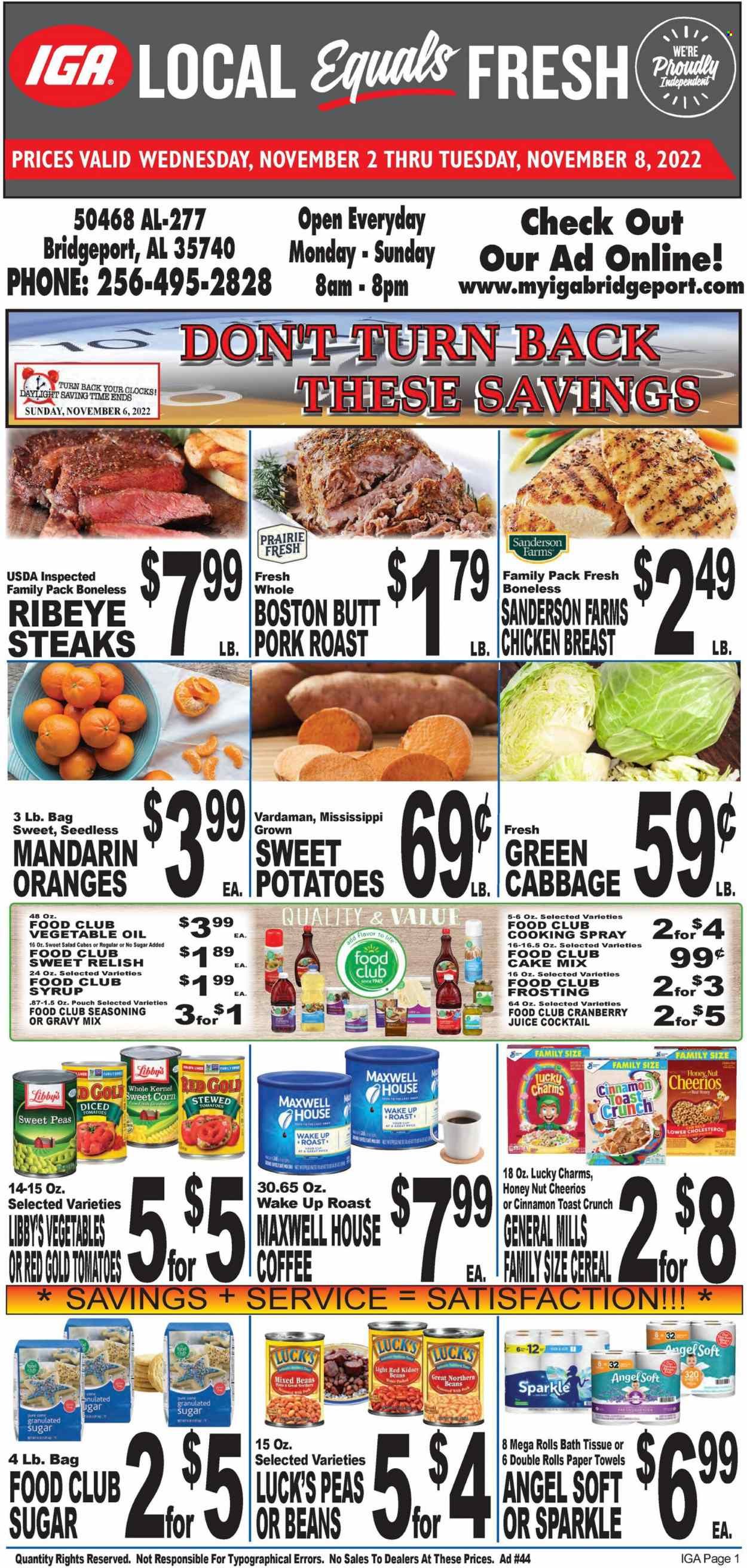 IGA (50) Weekly Ad Flyer Specials November 2 to November 8, 2022