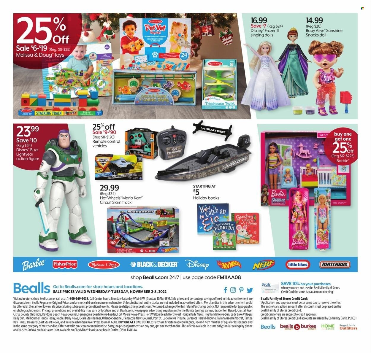 Bealls Florida (FL) Weekly Ad Flyer Specials November 2 to November 8, 2022