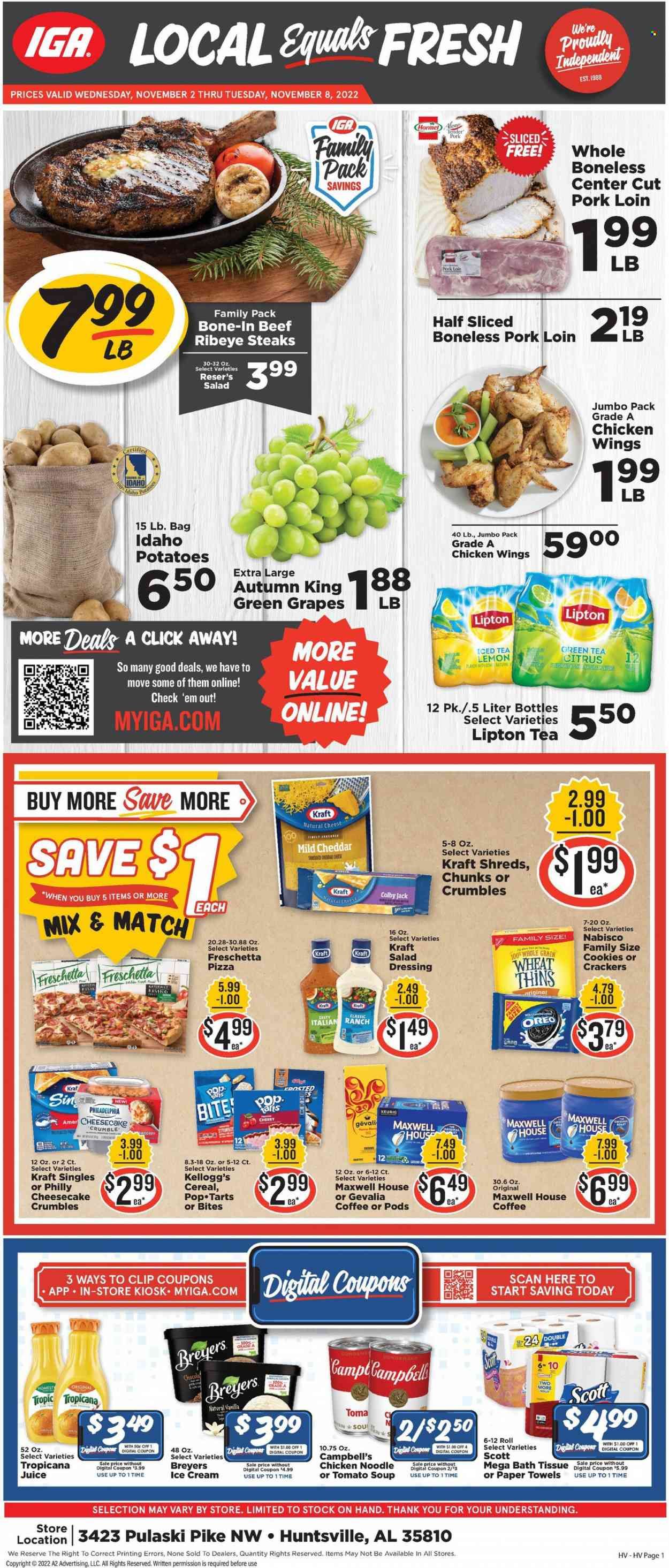 IGA (AL) Weekly Ad Flyer Specials November 2 to November 8, 2022