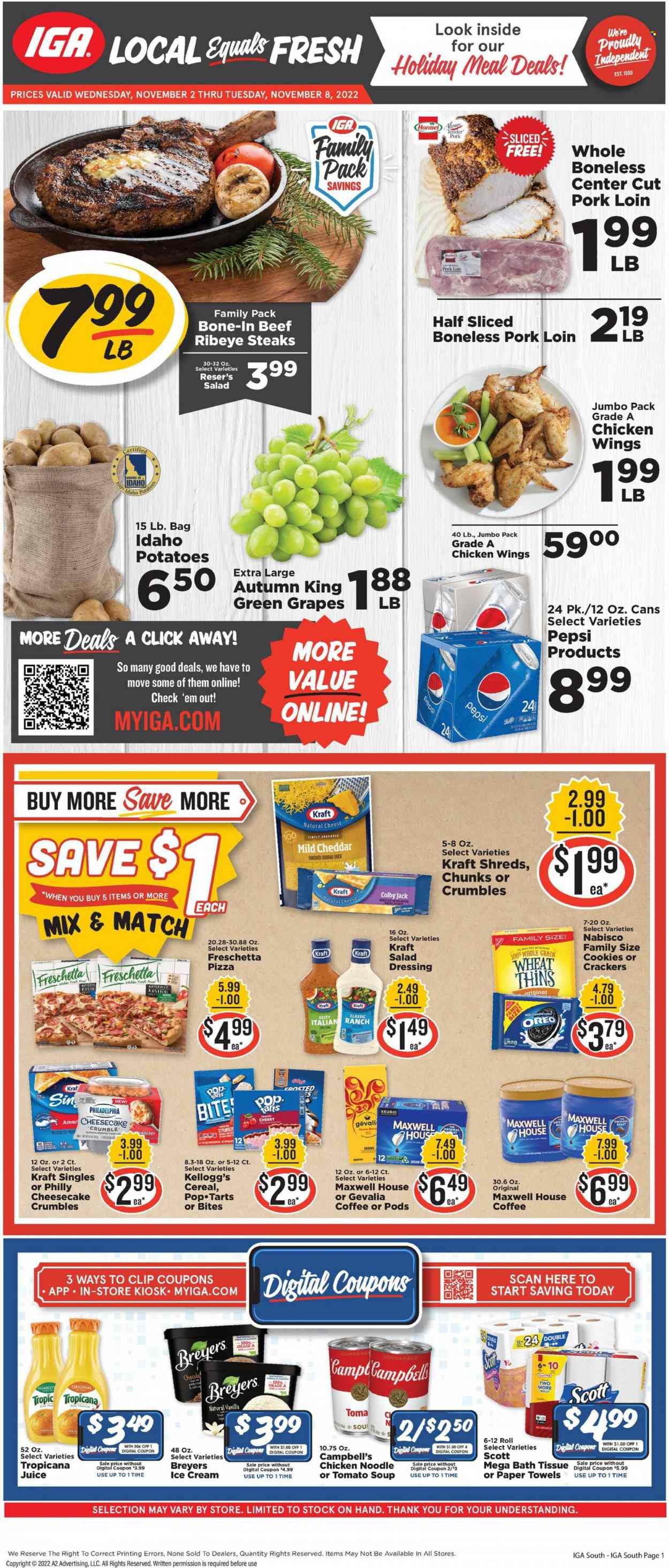 IGA (KY) Weekly Ad Flyer Specials November 2 to November 8, 2022