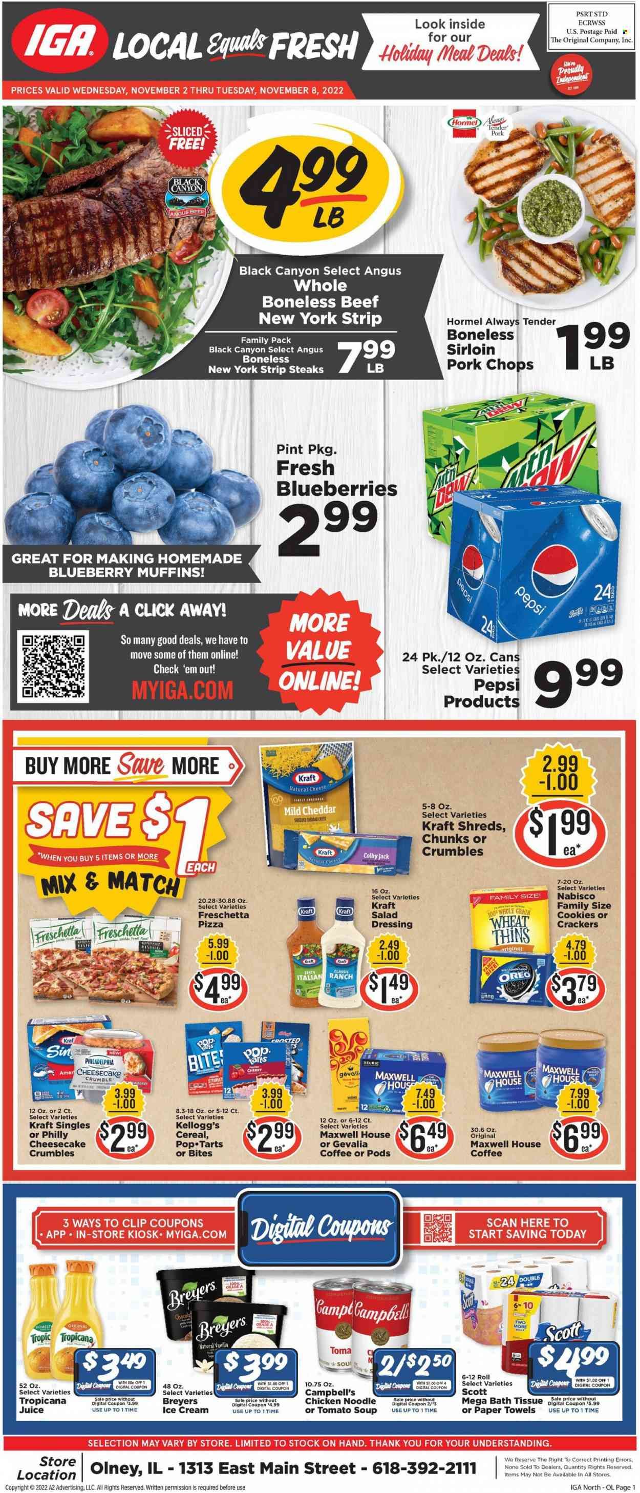 IGA (IL) Weekly Ad Flyer Specials November 2 to November 8, 2022