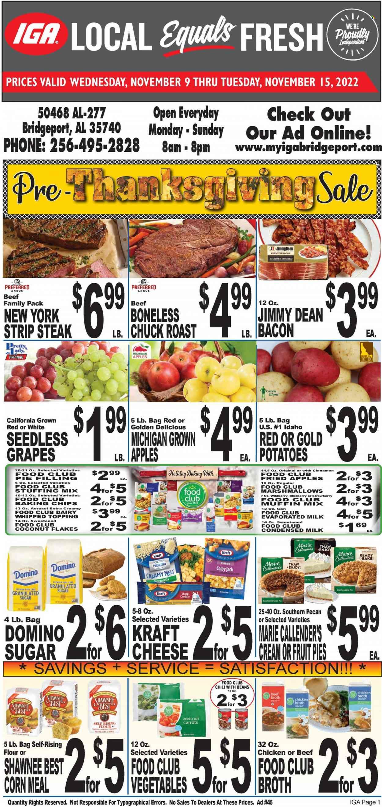IGA (50) Weekly Ad Flyer Specials November 9 to November 15, 2022