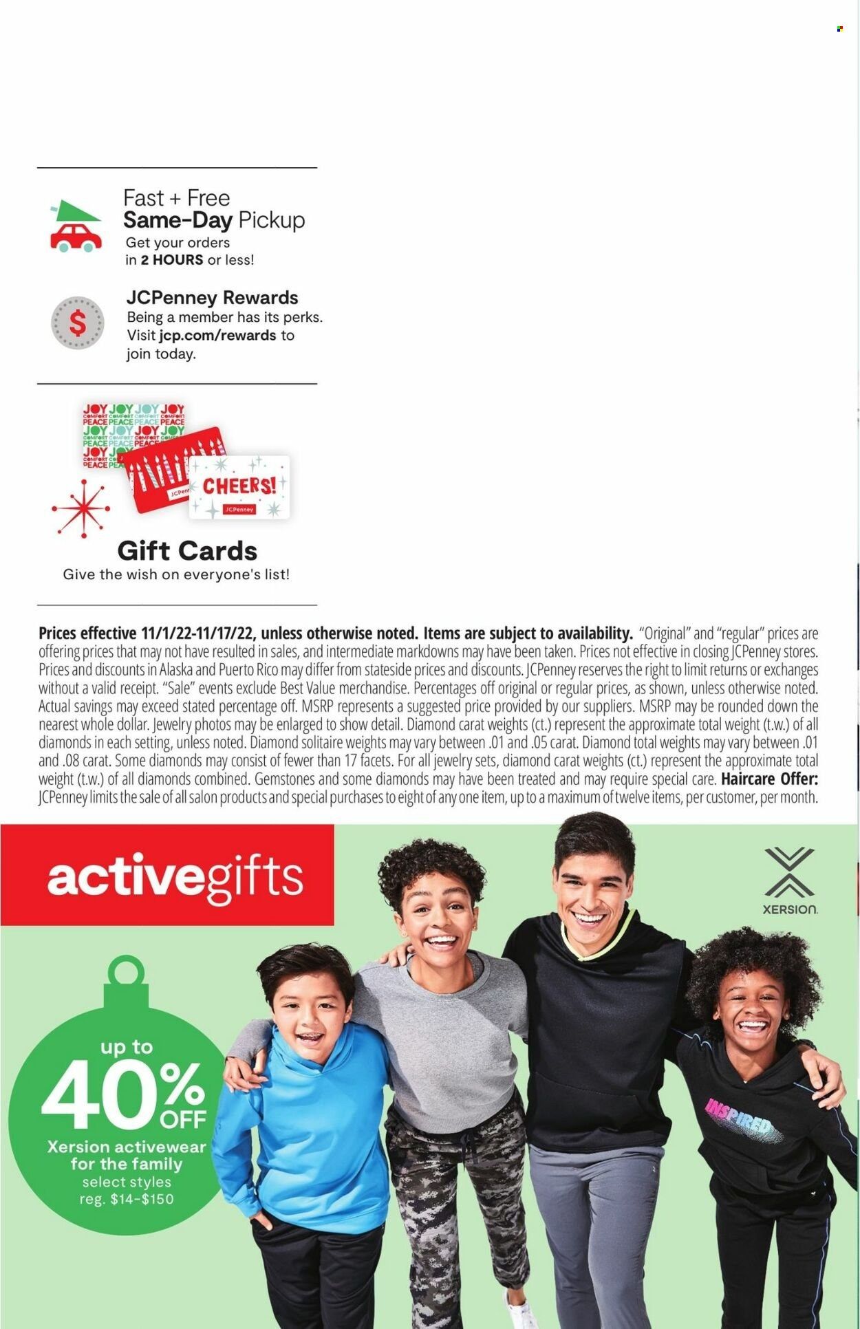 JCPenney Weekly Ad Flyer Specials November 1 to December 24, 2022