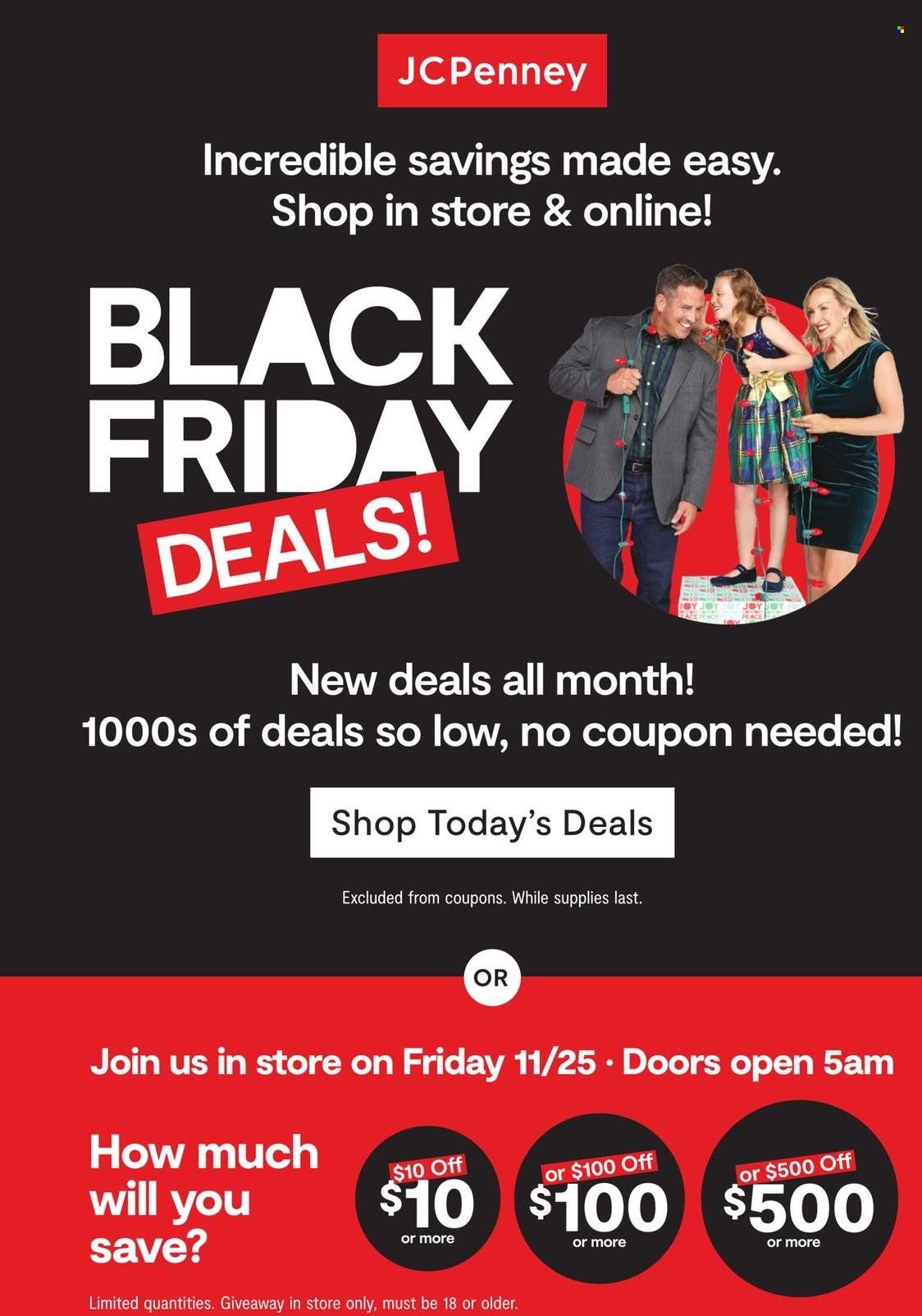 JCPenney Weekly Ad Flyer Specials November 18 to November 27, 2022