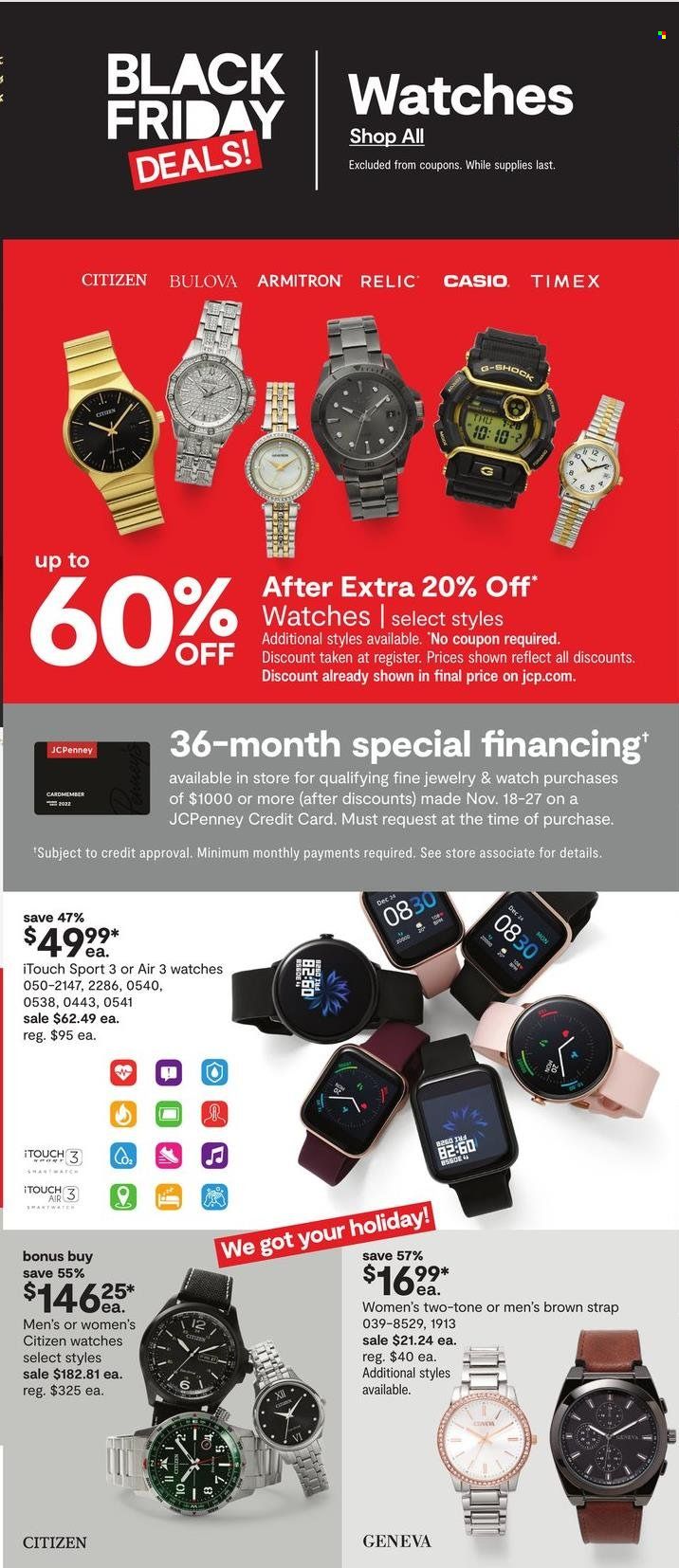 JCPenney Weekly Ad Flyer Specials November 18 to November 27, 2022