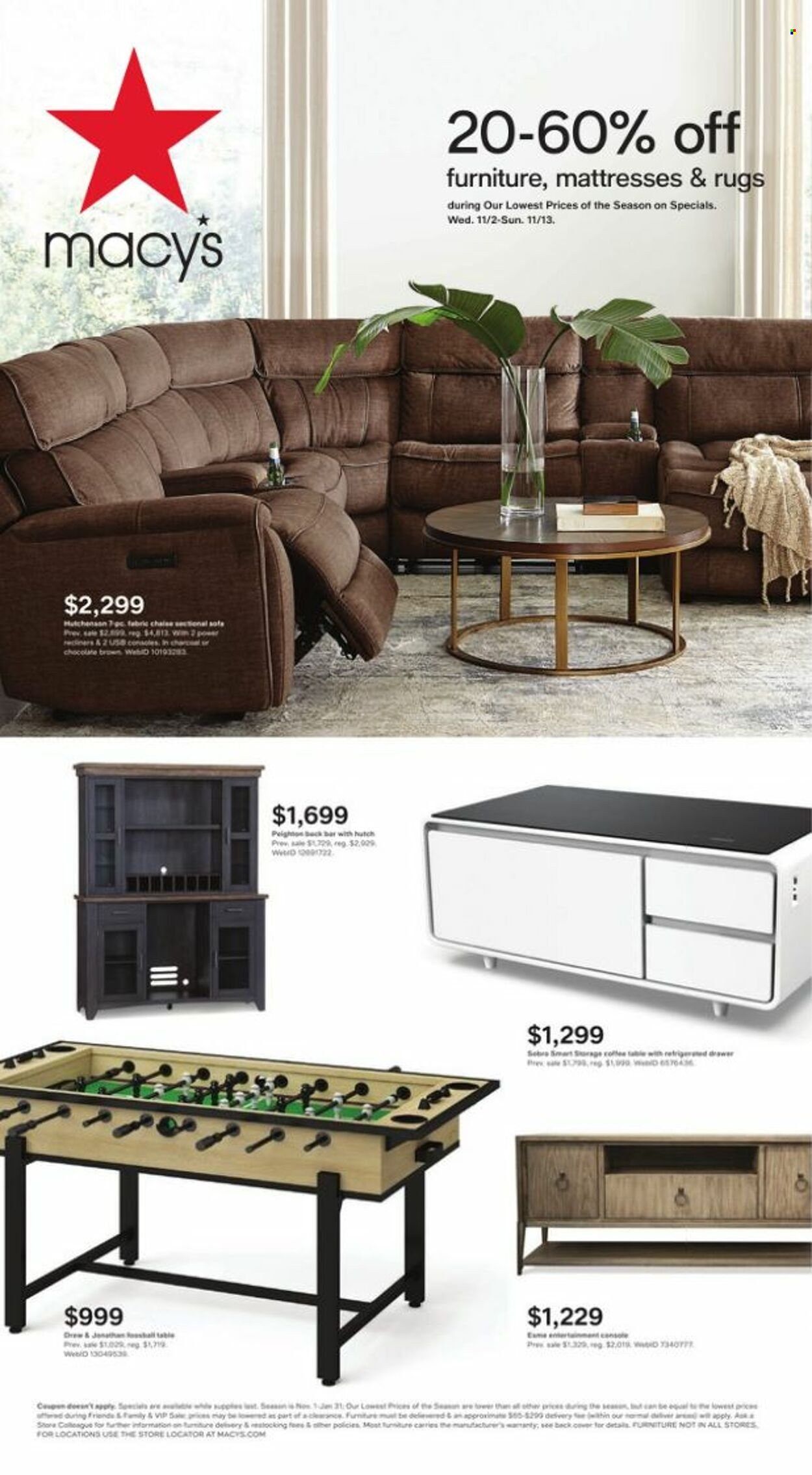 Macy's Weekly Ad Flyer Specials November 2 to November 13, 2022