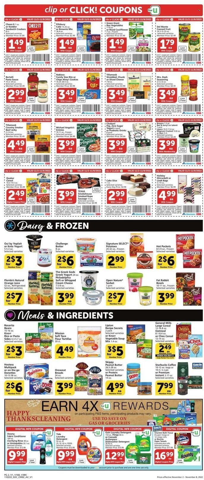 Vons (CA) Weekly Ad Flyer Specials November 2 to November 8, 2022