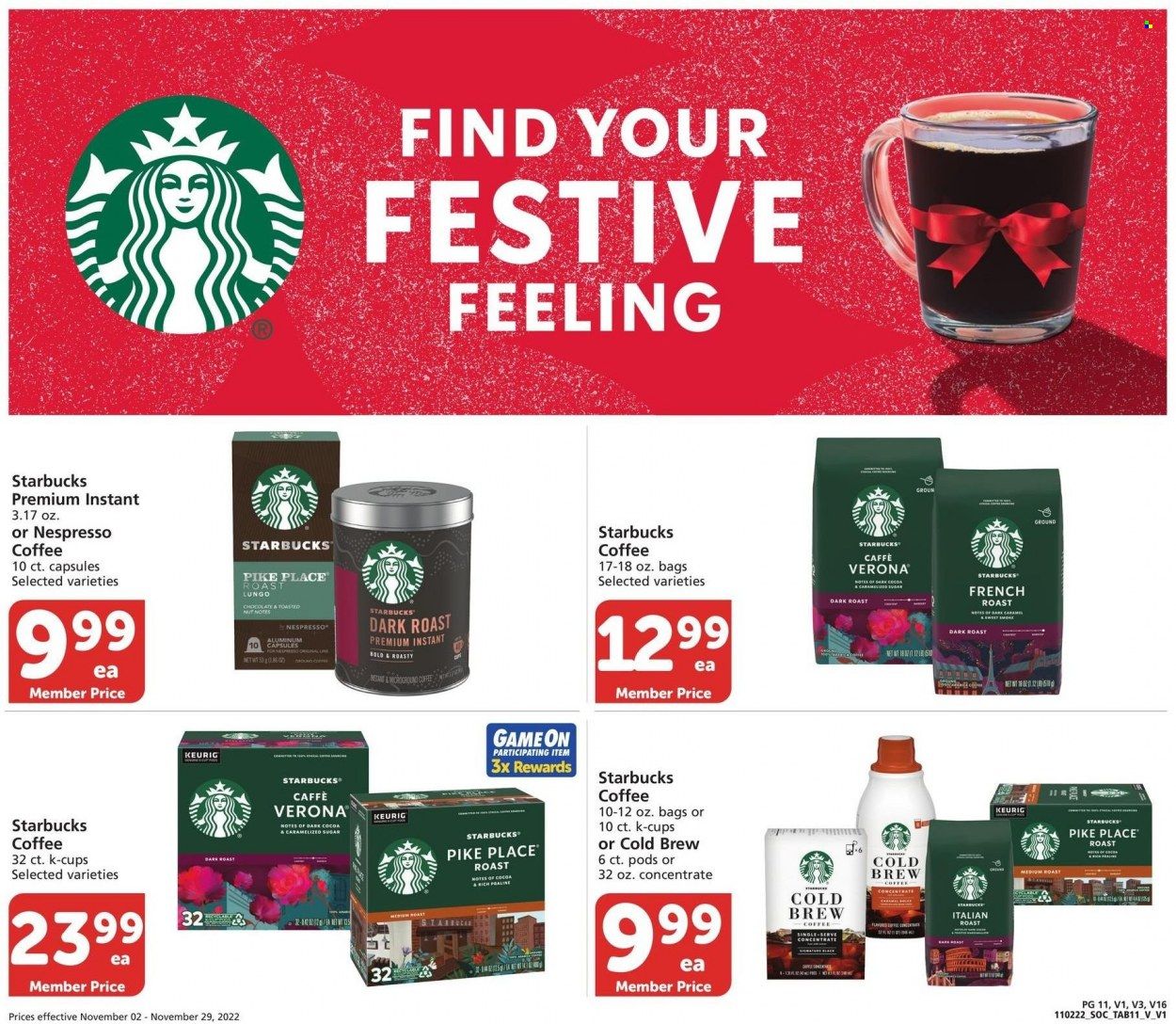 Vons (CA) Weekly Ad Flyer Specials November 2 to November 29, 2022