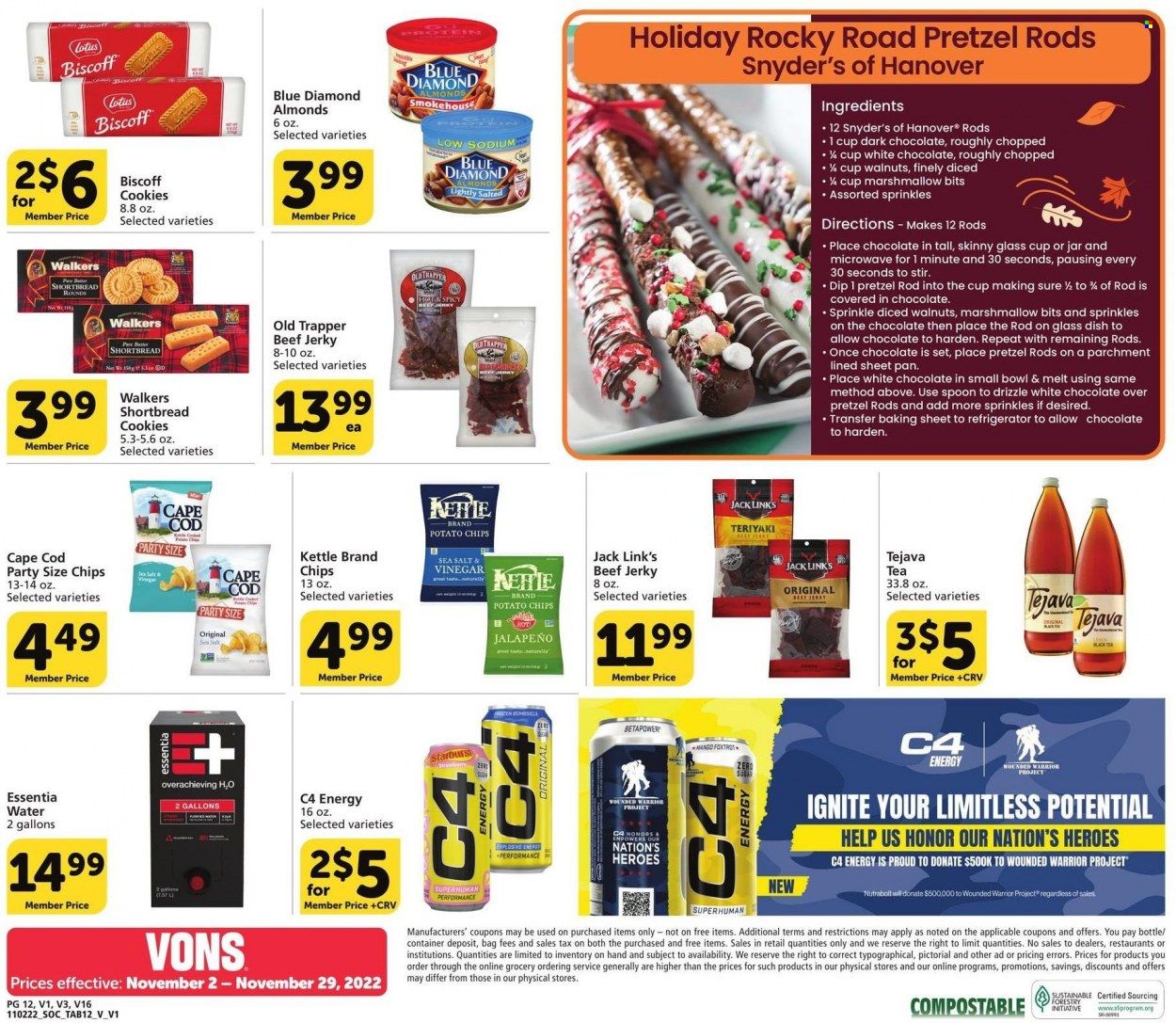 Vons (CA) Weekly Ad Flyer Specials November 2 to November 29, 2022