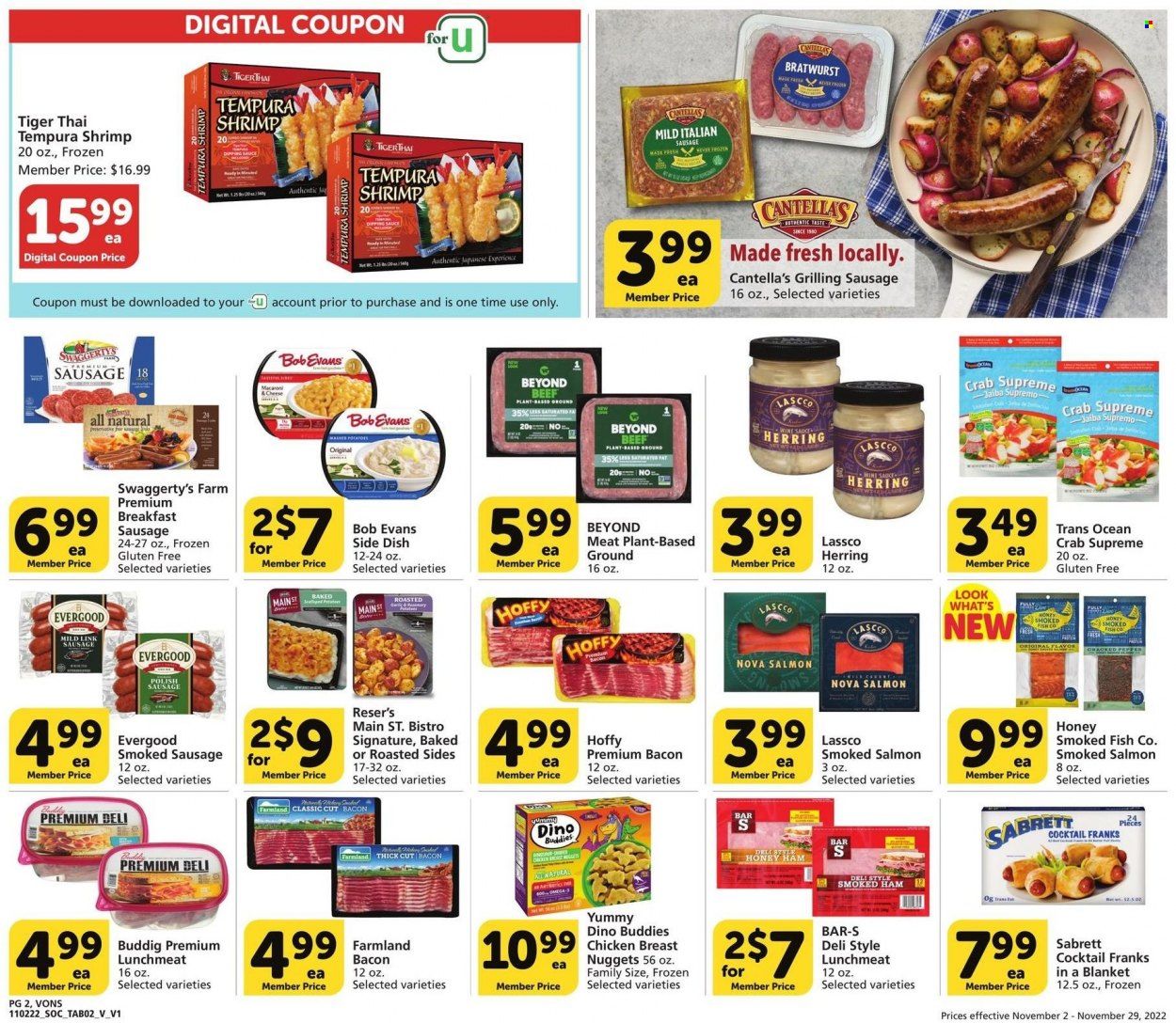 Vons (CA) Weekly Ad Flyer Specials November 2 to November 29, 2022