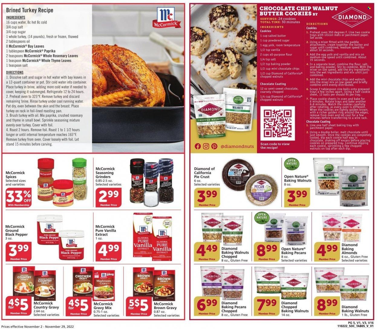 Vons (CA) Weekly Ad Flyer Specials November 2 to November 29, 2022