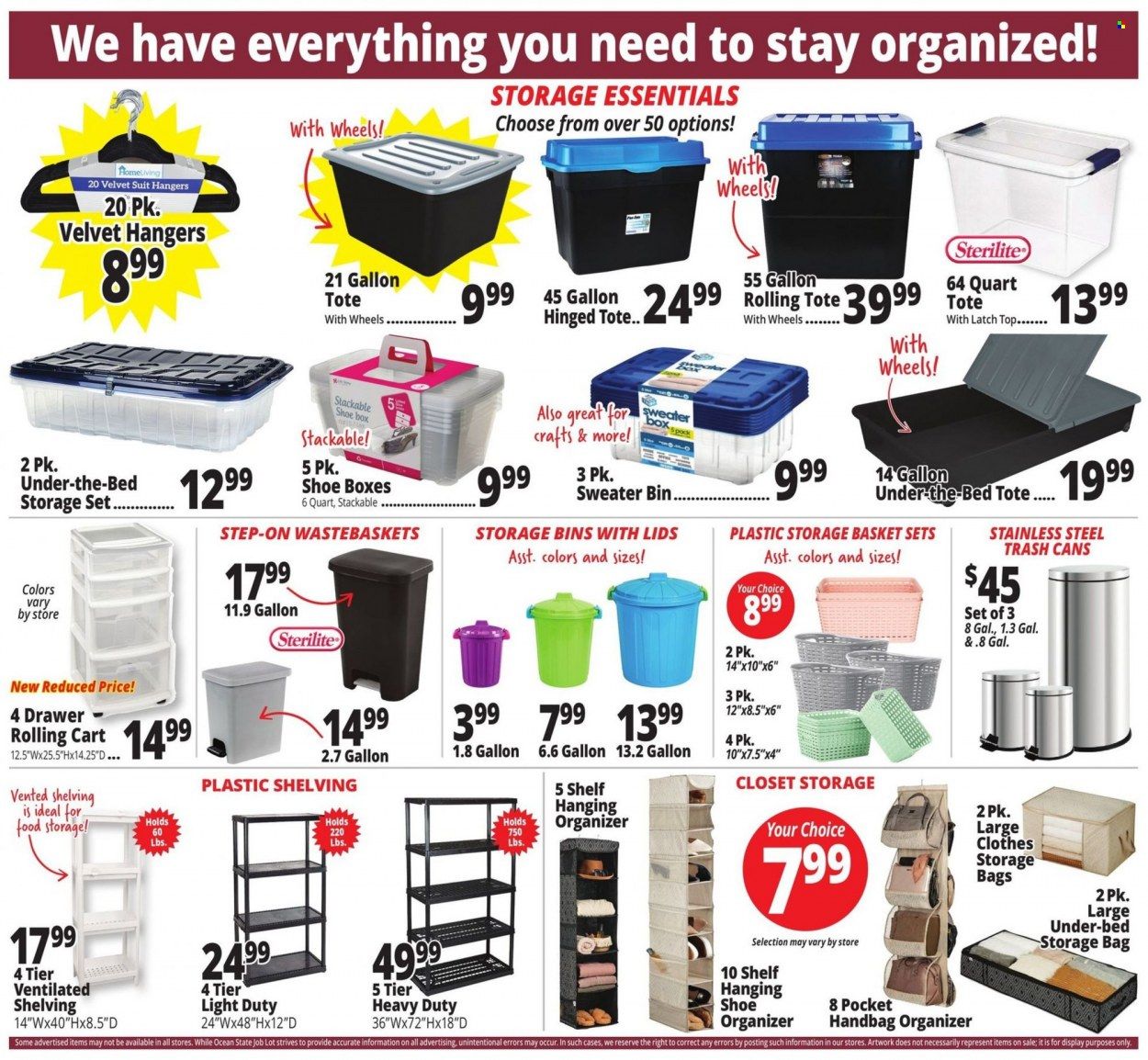 Ocean State Job Lot (CT, MA, ME, NH, NJ, NY, RI, VT) Weekly Ad Flyer Specials November 3 to November 9, 2022