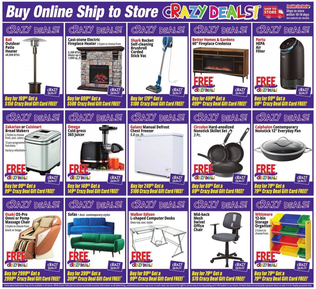 Ocean State Job Lot (CT, MA, ME, NH, NJ, NY, RI, VT) Weekly Ad Flyer Specials November 3 to November 9, 2022