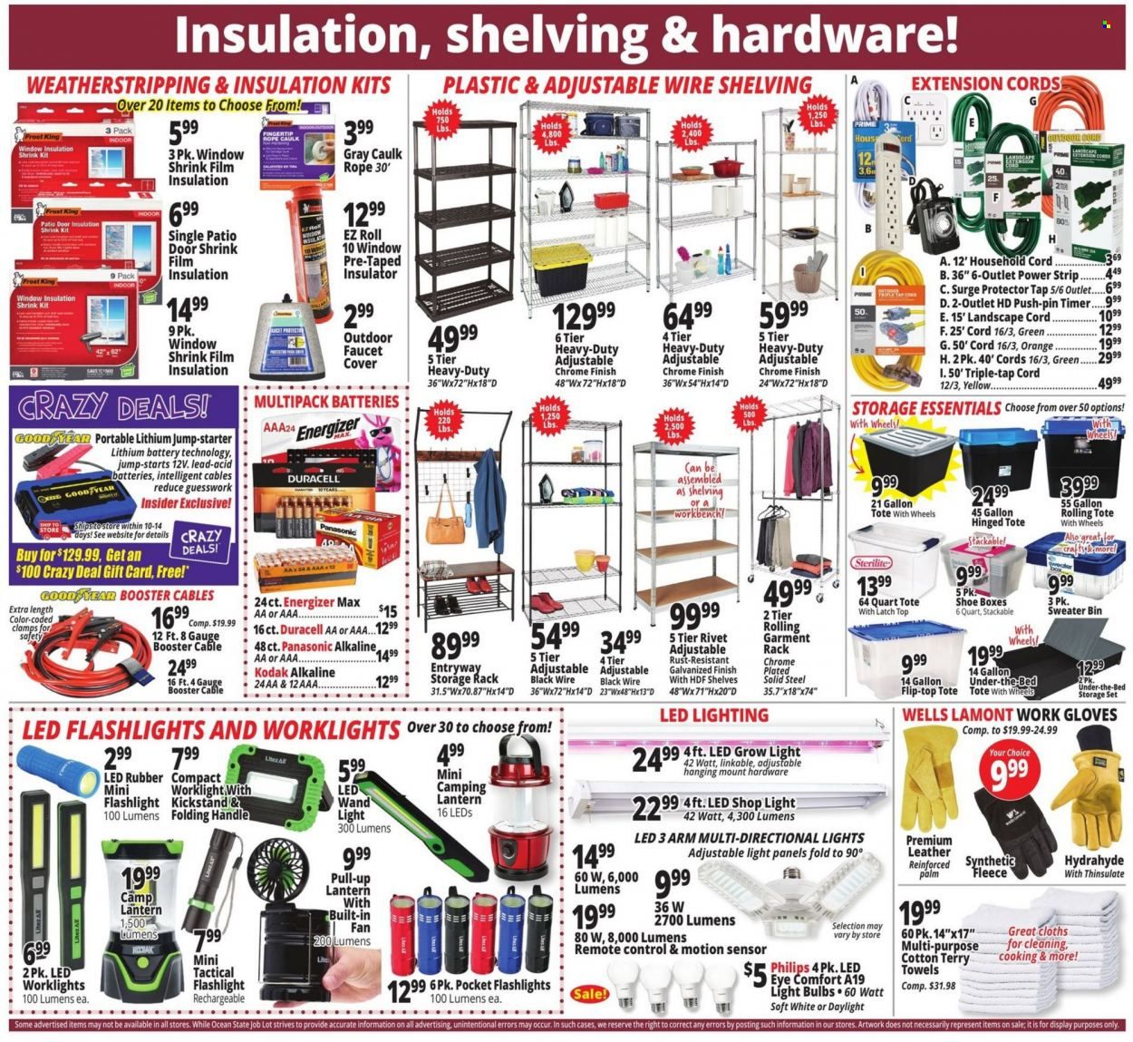 Ocean State Job Lot (CT, MA, ME, NH, NJ, NY, RI, VT) Weekly Ad Flyer Specials November 3 to November 9, 2022