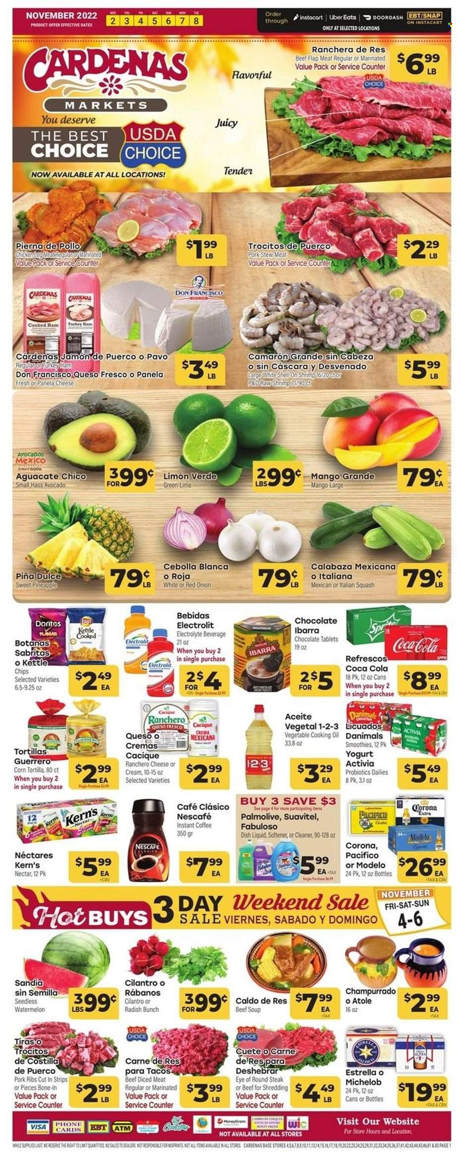 Cardenas (CA, NV) Weekly Ad Flyer Specials November 2 to November 8, 2022