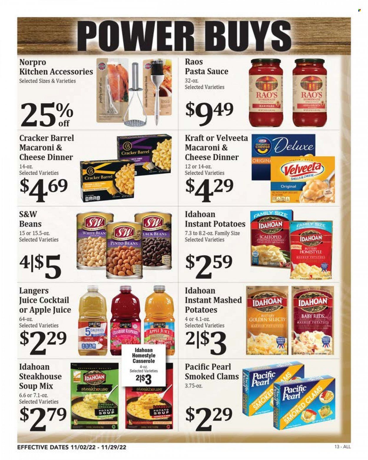 Rosauers (ID, MT, OR, WA) Weekly Ad Flyer Specials November 2 to November 29, 2022