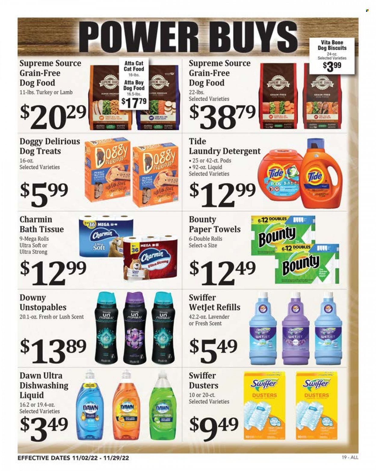 Rosauers (ID, MT, OR, WA) Weekly Ad Flyer Specials November 2 to November 29, 2022