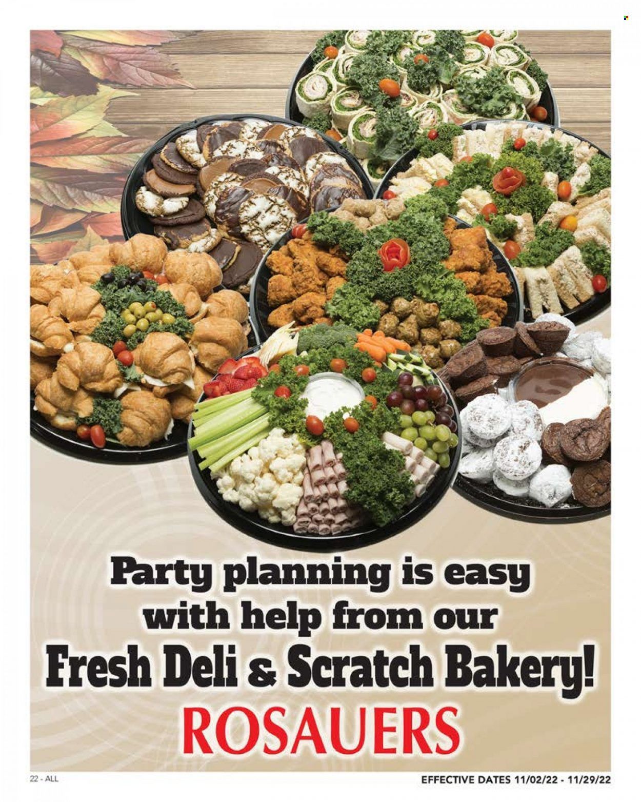 Rosauers (ID, MT, OR, WA) Weekly Ad Flyer Specials November 2 to November 29, 2022